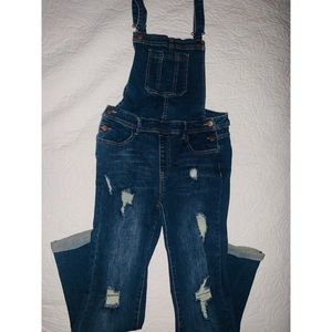 overalls with rips